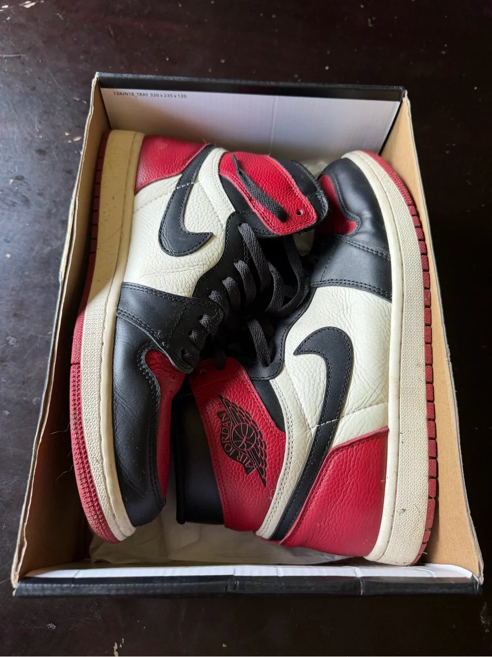 Nike Air Jordan 1 High OG - White / Black / Red